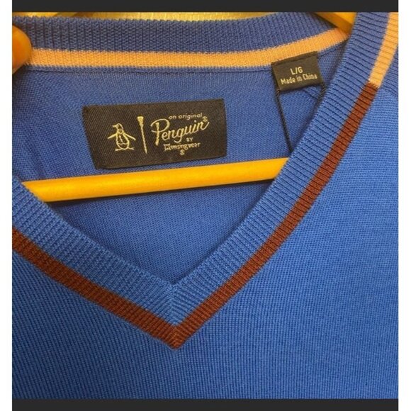 Original Penguin‎ Merino Wool Sweater - XXL - NWT - Picture 2 of 5